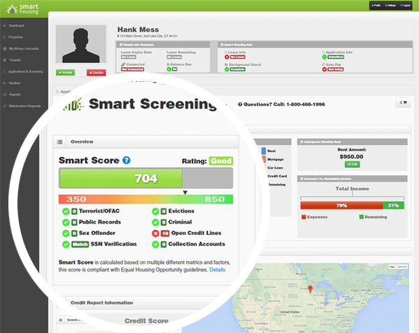 Smart Score Screen